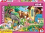 Schmidt Spiele Puzzle AABRK21872 Animales de Granja 60 Piezas para Niños a partir de 5 Años