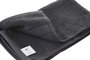 DKD Home Decor Toalla Tocador Gris Oscuro Algodón 50 x 1 x 30 cm (6 Unidades) 600gsm