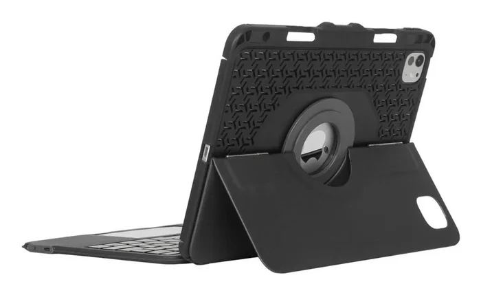 Targus VersaVu Bluetooth Keyboard Case para iPad Pro 13" M4 - Teclado Español con Trackpad, Retroiluminación Ajustable y Cubierta Protectora Magnética