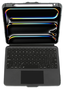 Targus VersaVu Funda con Teclado y Trackpad para iPad (M4) 13 pulg, Negro