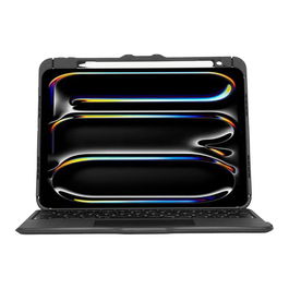 Targus Versavu Teclado y Carcasa con Teclado Retroiluminado Bluetooth 5.0 QWERTY Español Negro - Targus