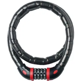 Master Lock Cable antirrobo 8226EURDPRO combinación programable para bicicletas, bicicletas eléctricas, patinetas, cortacéspedes y otros equipos