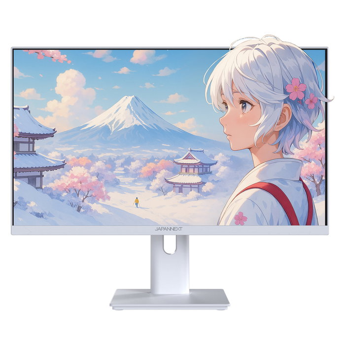 JAPANNEXT JN-I238FHD120F-HSP-W Gaming Monitor IPS 23.8" Full HD, 120Hz, 0.5ms, FreeSync, Altavoces, Blanco