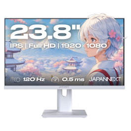 JAPANNEXT JN-I238FHD120F-HSP-W Monitor Gaming 23,8 pulg. IPS FHD Blanco