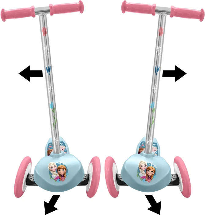 Frozen Patinete infantil RN246045 con volante, 3 ruedas - Azul