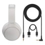 Panasonic Auriculares Diadema RB-M600BE-C Inalámbricos y Alámbricos, Reducción de Ruido Híbrida, Bluetooth 5.3, 65h Batería, Beige