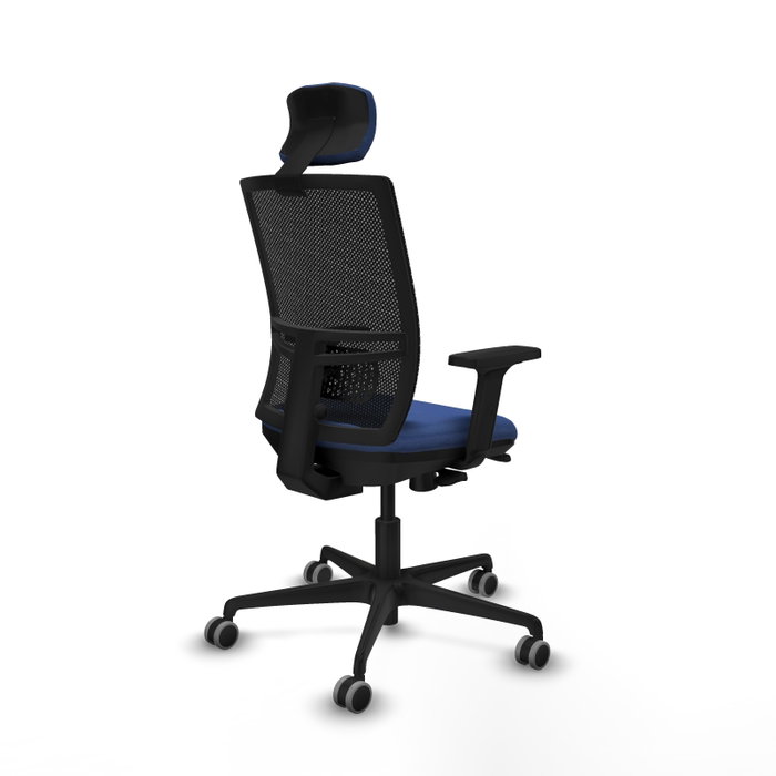 PIQUERAS Y CRESPO Silla de oficina Yunquera Azul marino y Negro PIQUERAS Y CRESPO Silla de oficina Yunquera Azul marino y Negro