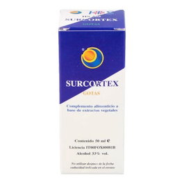 HERBOPLANET Surcortex Gotas 50ml para Próstata y Fatiga Física y Mental