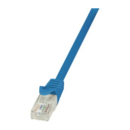 LogiLink Patch Cable Cat.5e U/UTP 0,50m azul