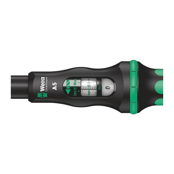 Wera Llave Dinamométrica Click-Torque A5 2.5-25 Nm Mecánica 1/4"