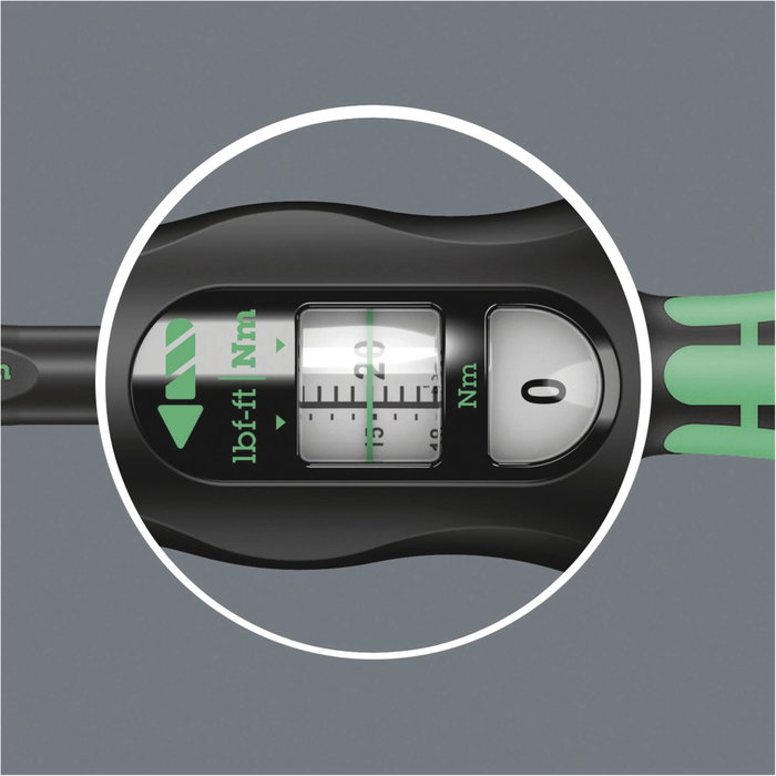 Wera Click-Torque A5 Llave dinamométrica 2,5 - 25 Nm 1/4 pulg