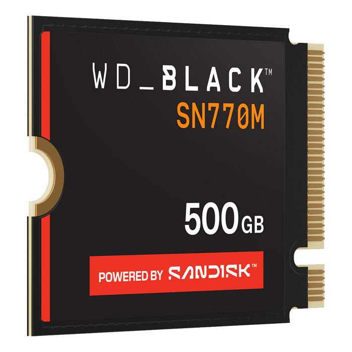 Sandisk WD Black SN770M M.2 2230 NVMe SSD 500GB, Alto Rendimiento