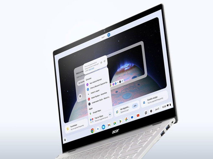 Acer Chromebook Plus Spin 514 CP514-5HN MediaTek Kompanio Ultra 910 14 pulg 16GB 256GB