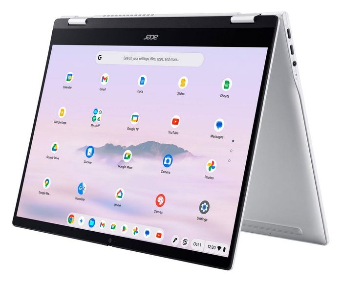 Acer Chromebook Plus Spin 514 CP514-5HN MediaTek Kompanio Ultra 910 14 pulg 16GB 256GB