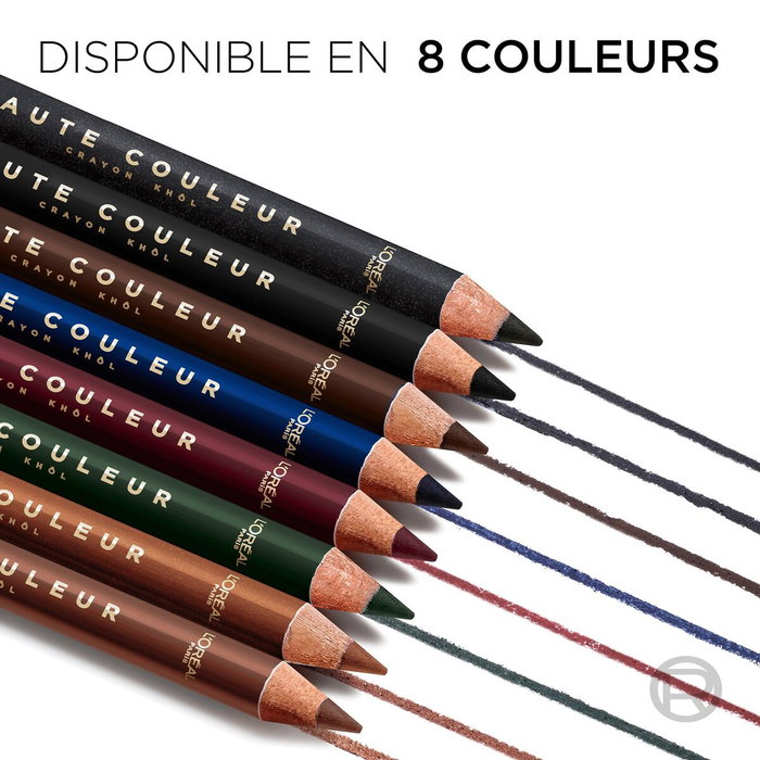 L'Oréal Paris HAUTE COULEUR lápiz de ojos Bleu Suede