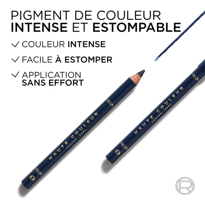 L'Oréal Paris HAUTE COULEUR lápiz de ojos Bleu Suede