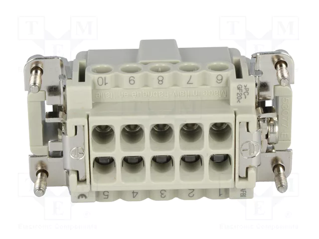 ILME Conector HDC CNE Macho 10 Pines