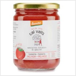 CAL VALLS Tomate Entero Pelado Demeter 400 g