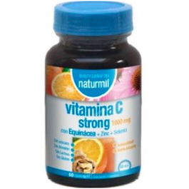 DIETMED Vitamina C Strong 1000Mg 60Comprimidos con Equinácea Selenio Zinc