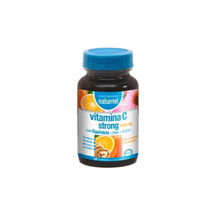 DIETMED Vitamina C Strong 1000 mg con Equinácea, Selenio y Zinc 60 comprimidos