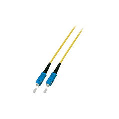 EFB Elektronik Simplex Jumper SC-SC 9/125 OS2 LSZH 3.0mm 20m amarillo