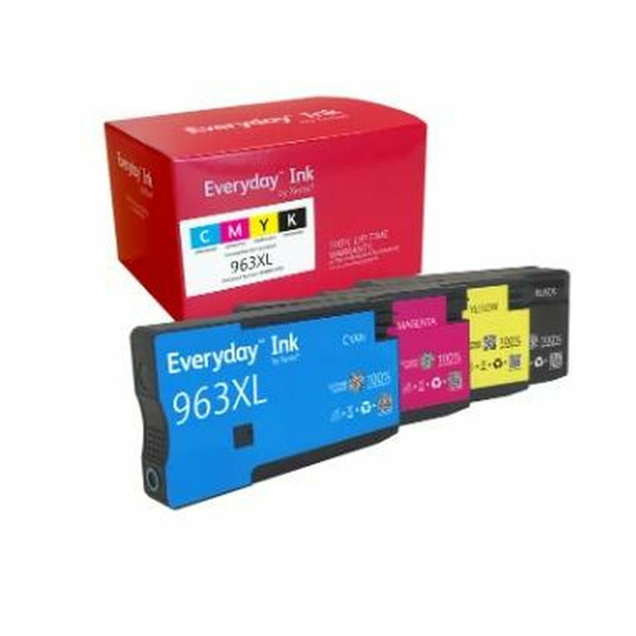 Xerox Everyday Multipack de Tinta compatible con HP 963XL (Negro, Cian, Magenta, Amarillo) Xerox Everyday Multipack de Tinta compatible con HP 963XL (Negro, Cian, Magenta, Amarillo)