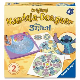 Ravensburger Mandala Designer Plantillas Disney - Pasatiempo Creativo de Punto y Dibujo - Juego para Niños a Partir de 6 Años - Ref: 12028015