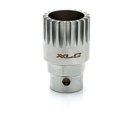XLC Herramienta para eje pedalier TO-S05, llave 24 mm o carraca 1/2", 107 g, taller y mantenimiento
