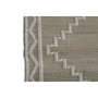 DKD Home Decor Alfombra de Yute Hecha a Mano Antideslizante 75x175 cm