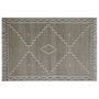 DKD Home Decor Alfombra de Yute Hecha a Mano Antideslizante 75x175 cm
