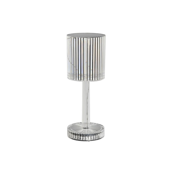 DKD Home Decor Lámpara Sobremesa LED Táctil Transparente con Mando a Distancia 8.5 x 23.5 x 8.5 cm DKD Home Decor Lámpara Sobremesa LED Táctil Transparente con Mando a Distancia 8.5 x 23.5 x 8.5 cm