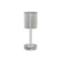 DKD Home Decor Lámpara Sobremesa LED Táctil Transparente con Mando a Distancia 8.5 x 23.5 x 8.5 cm