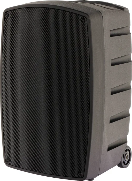 ALGAMAUDIO Altavoz Portátil Amplificado TR12-BT - 120W, Bluetooth, Batería, 2 Micrófonos Inalámbricos, Woofer 12", Sistema PA Portátil con Ruedas