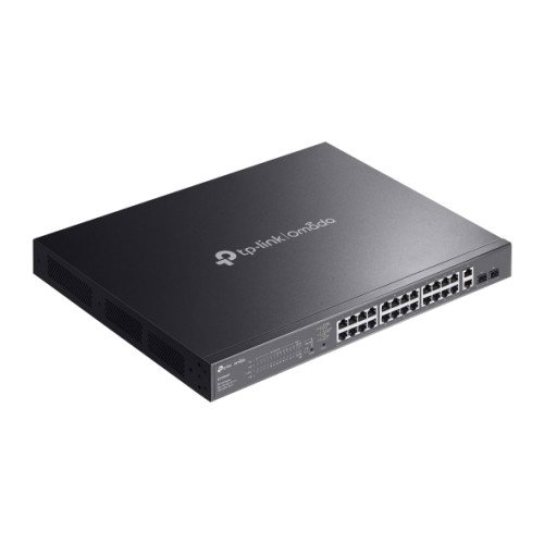 TP-Link Switch Gestionado Omada ES228GMP Gigabit Ethernet PoE Negro TP-Link Switch Gestionado Omada ES228GMP Gigabit Ethernet PoE Negro
