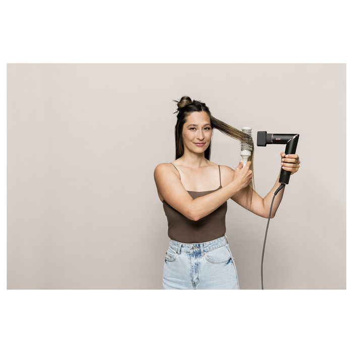 Shark FlexStyle HD440EU Multistyler Air Wrap 5 en 1 Herramienta de Peinado con 5 Accesorios 1400W Secador de Pelo para Cabello Seco/Mojado Negro Rosa