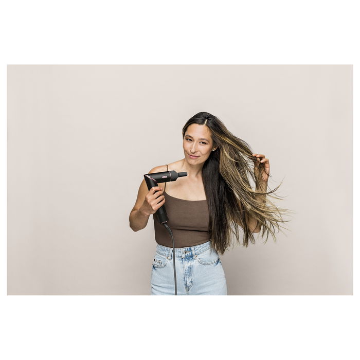 Shark FlexStyle HD440EU Multistyler Air Wrap 5 en 1 Herramienta de Peinado con 5 Accesorios 1400W Secador de Pelo para Cabello Seco/Mojado Negro Rosa