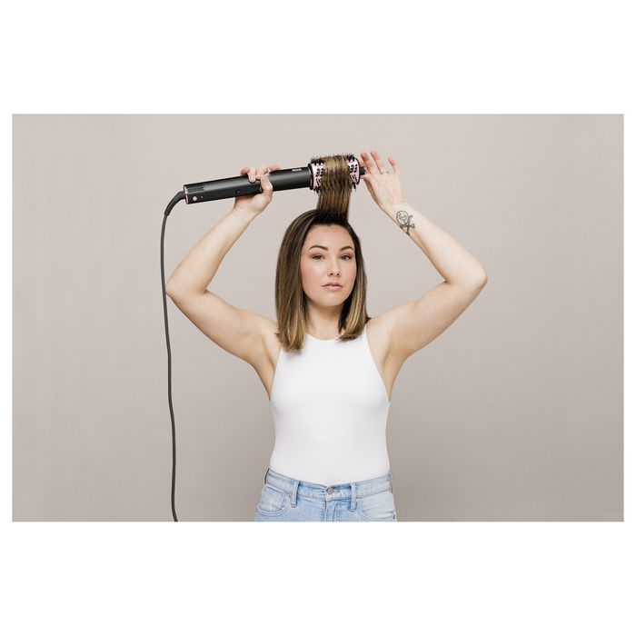 Shark FlexStyle HD440EU Multistyler Air Wrap 5 en 1 Herramienta de Peinado con 5 Accesorios 1400W Secador de Pelo para Cabello Seco/Mojado Negro Rosa