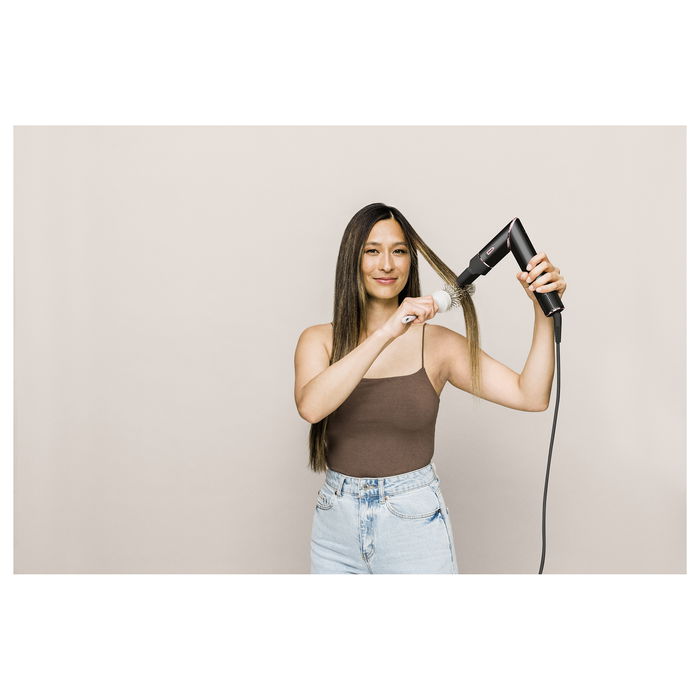 Shark FlexStyle HD440EU Multistyler Air Wrap 5 en 1 Herramienta de Peinado con 5 Accesorios 1400W Secador de Pelo para Cabello Seco/Mojado Negro Rosa