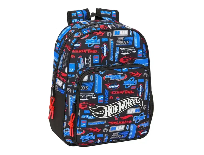 Safta Mochila Infantil Hot Wheels Adaptable a Carro