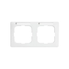BUSCH-JAEGER 1732NSKA-214 Placa ciega 2f lineal con ventana de visión horizontal Reflex SI blanco