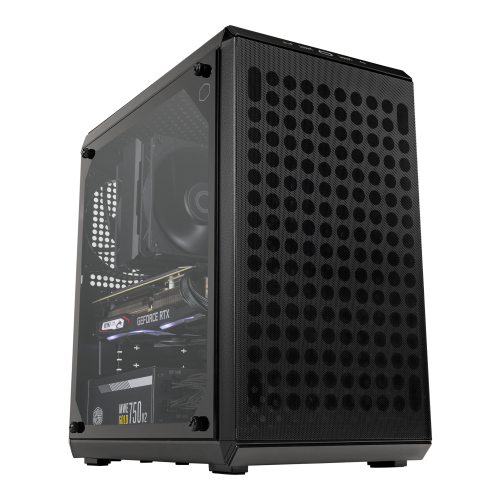 Cooler Master Q300L V2 Mini Tower Negro/Transparente