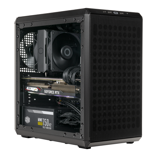 Cooler Master Q300L V2 Mini Tower Negro/Transparente