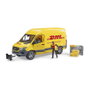 Bruder MB Sprinter DHL (Amarillo)