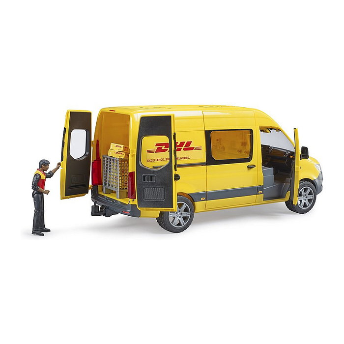 Bruder MB Sprinter DHL (Amarillo)