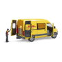 Bruder MB Sprinter DHL (Amarillo)