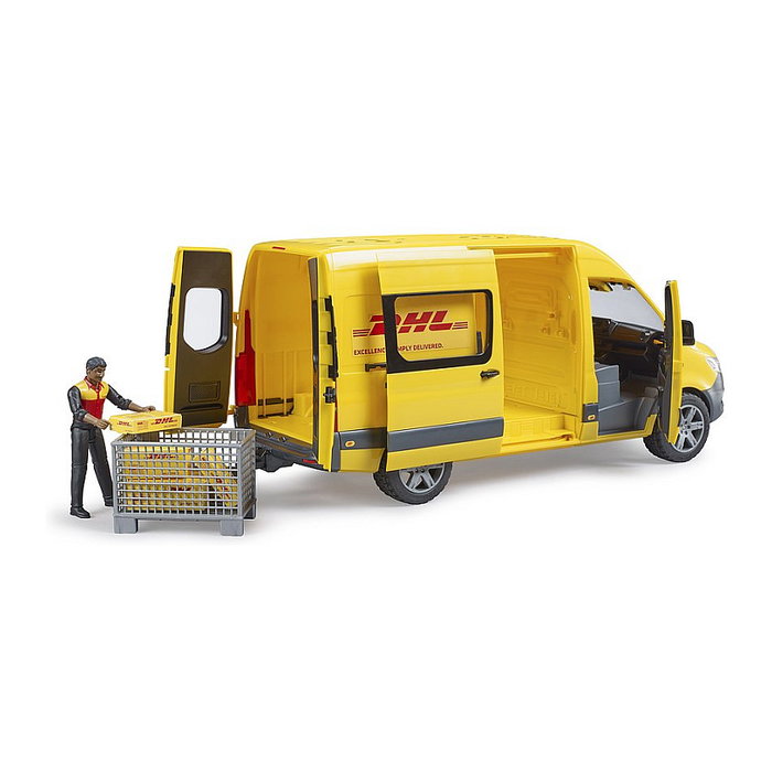 Bruder MB Sprinter DHL (Amarillo)