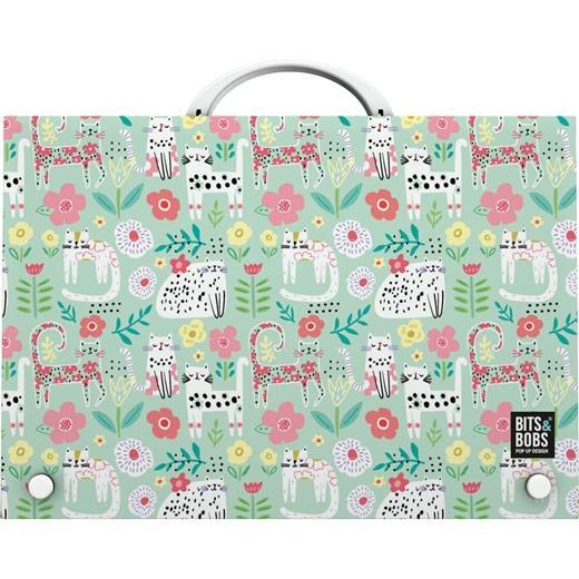 Grafoplás Maletín Folio Pp 345x245X40 C-Asa Cierre C-Broche Bits&Bobs 24 Cats Grafoplás Maletín Folio Pp 345x245X40 C-Asa Cierre C-Broche Bits&Bobs 24 Cats