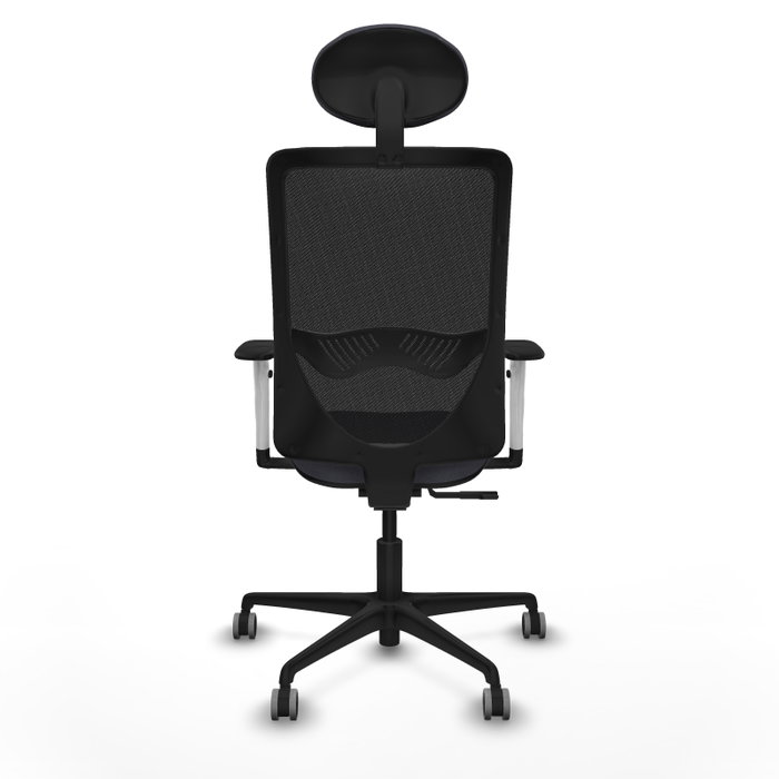 PIQUERAS Y CRESPO Silla de oficina Zulema con mecanismo Sincro, Gris oscuro y Negro PIQUERAS Y CRESPO Silla de oficina Zulema con mecanismo Sincro, Gris oscuro y Negro