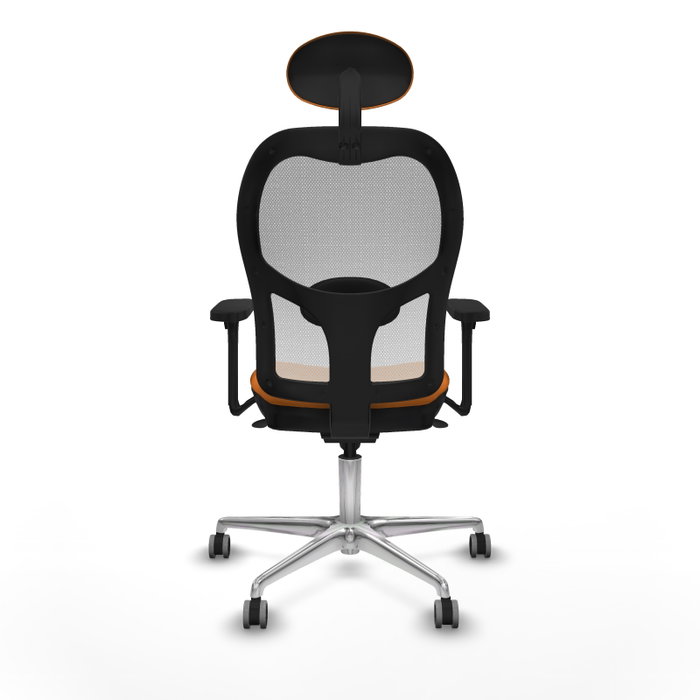 PIQUERAS Y CRESPO Silla de oficina Jorquera Naranja y Blanco PIQUERAS Y CRESPO Silla de oficina Jorquera Naranja y Blanco