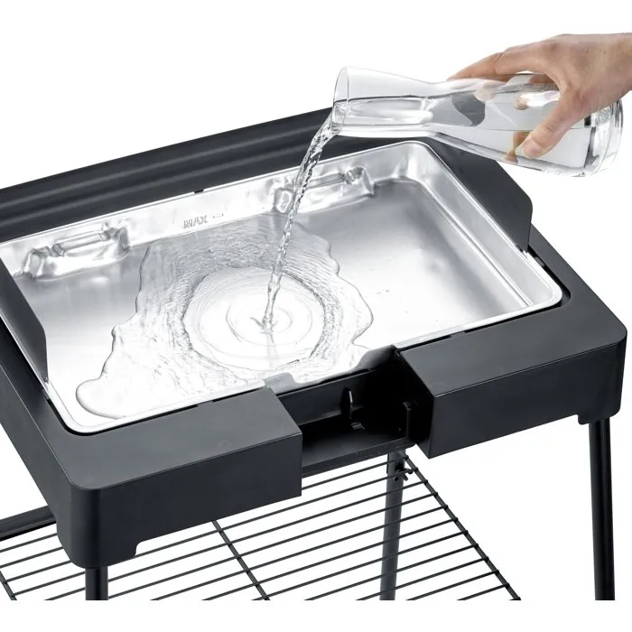 Severin Barbacoa eléctrica PG8566 con patas - 2200 W - Superficie 44,5 x 26 cm - Termostato regulable - Negra Severin Barbacoa eléctrica PG8566 con patas - 2200 W - Superficie 44,5 x 26 cm - Termostato regulable - Negra